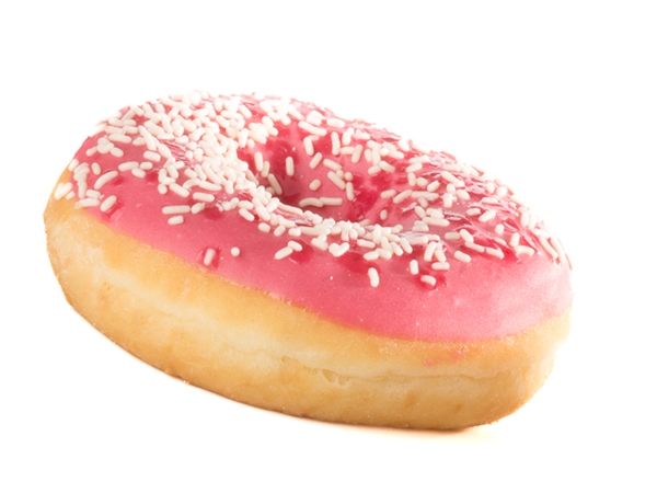 Donut aardbeien