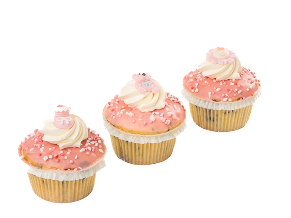Geboorte cupcake meisje
