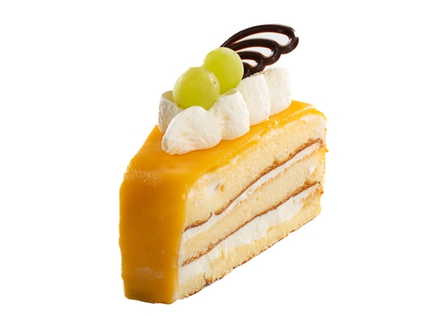 Marsepein slagroom punt