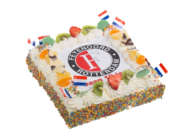 Fototaart Feijenoord